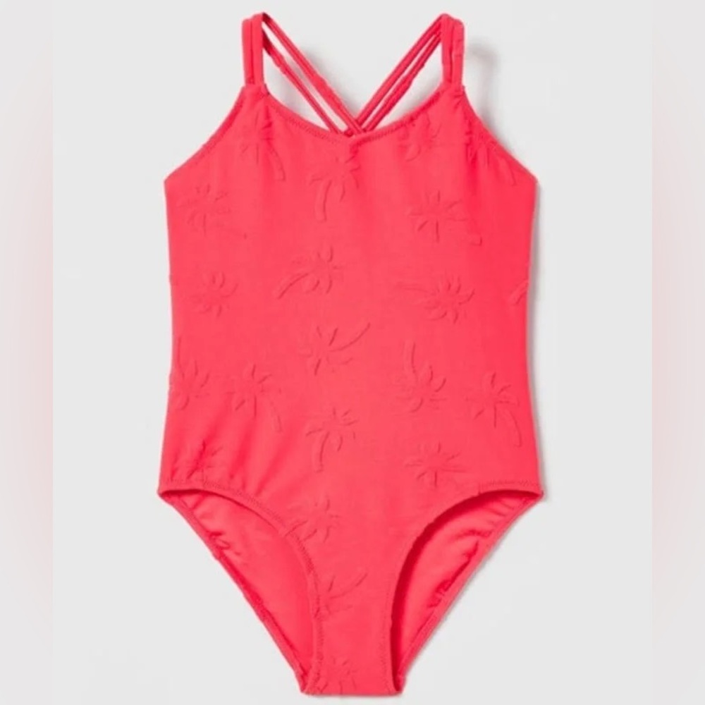 Zara kids girls jacquard swimsuit 8
